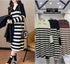 Knitted Collar Down Dress
